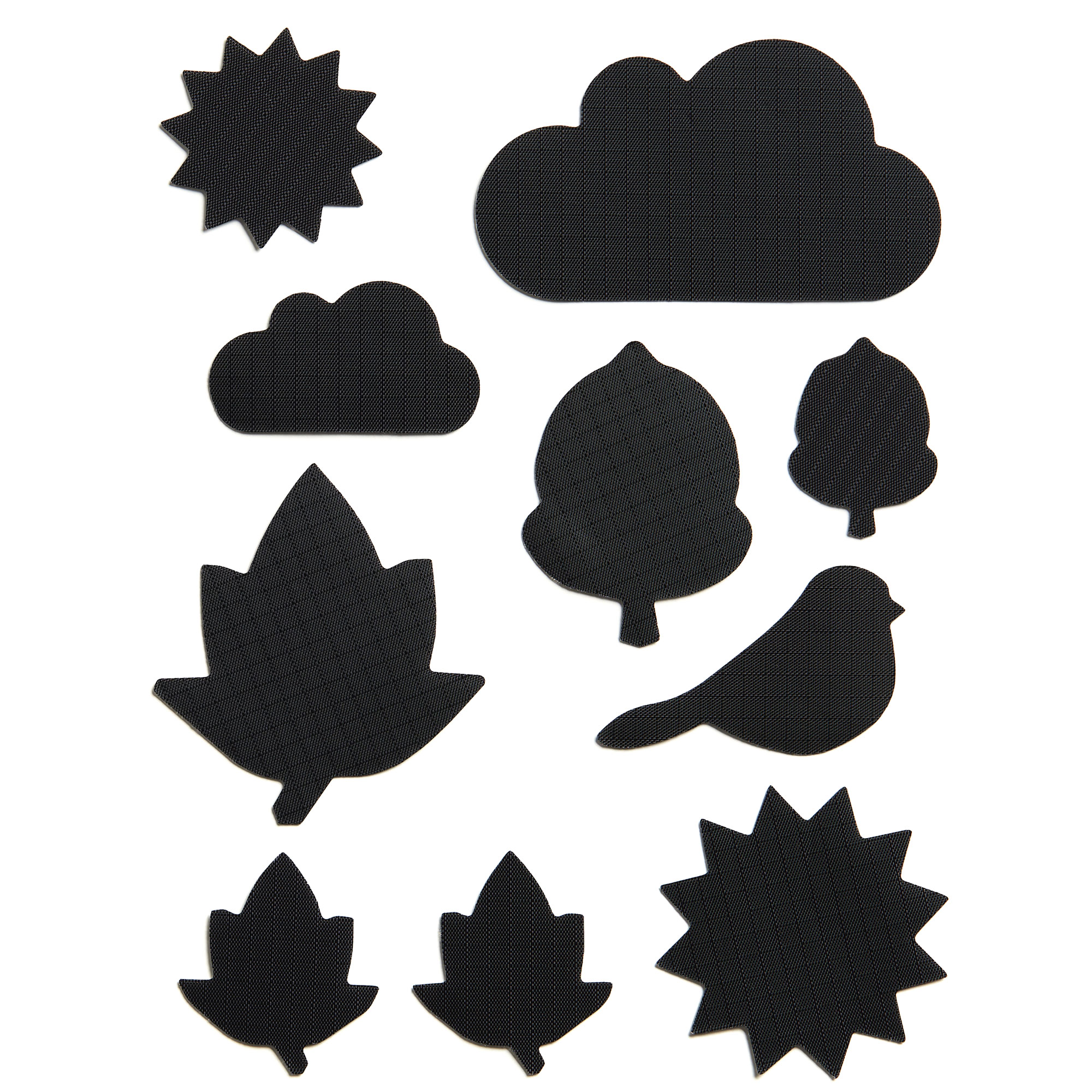 down jacket repair kit - nature - black
