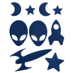 down jacket repair kit - space - dark blue