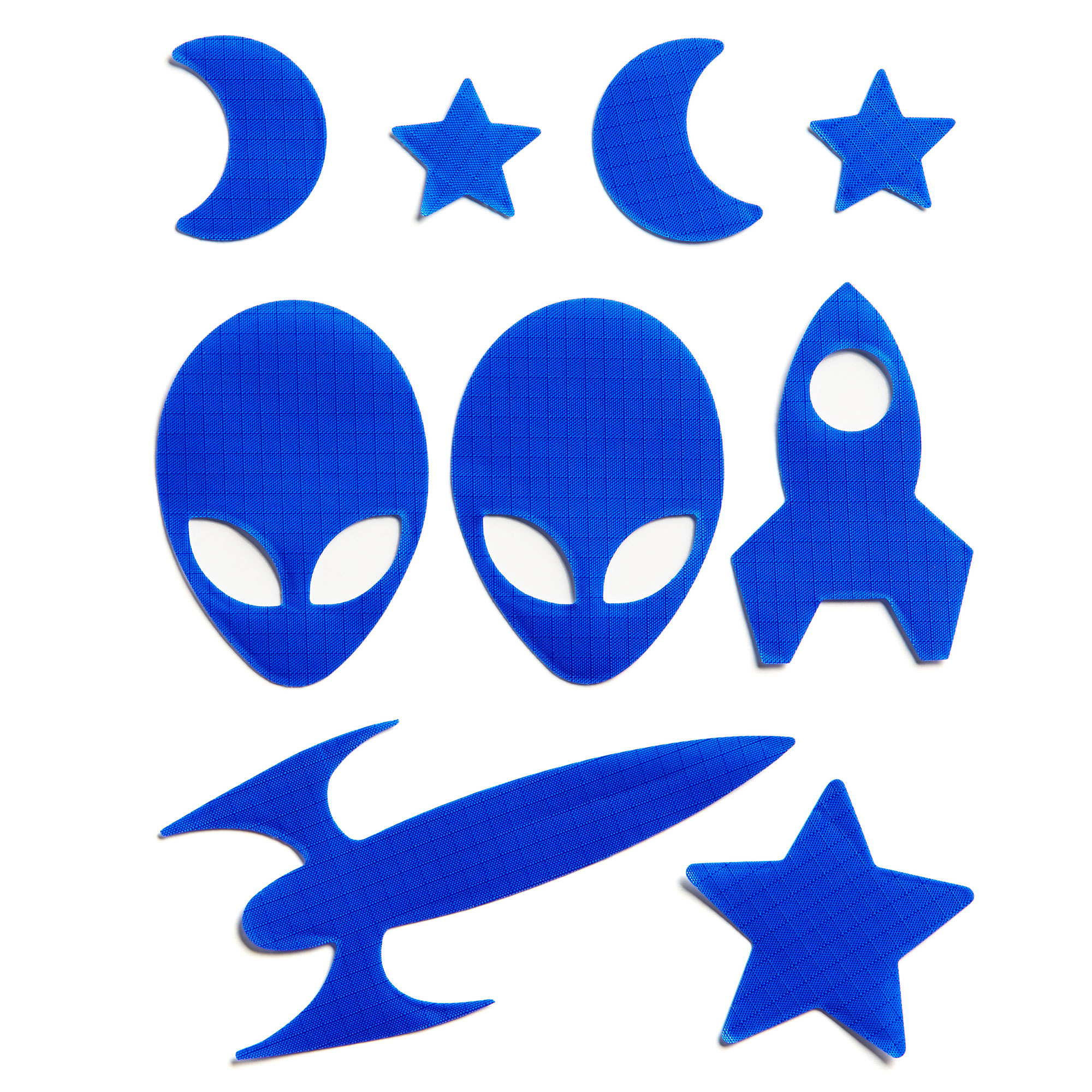 down jacket repair kit - space - royal blue