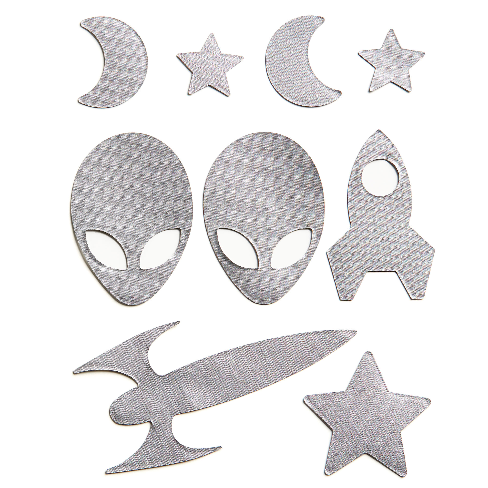 down jacket repair kit - space - silver