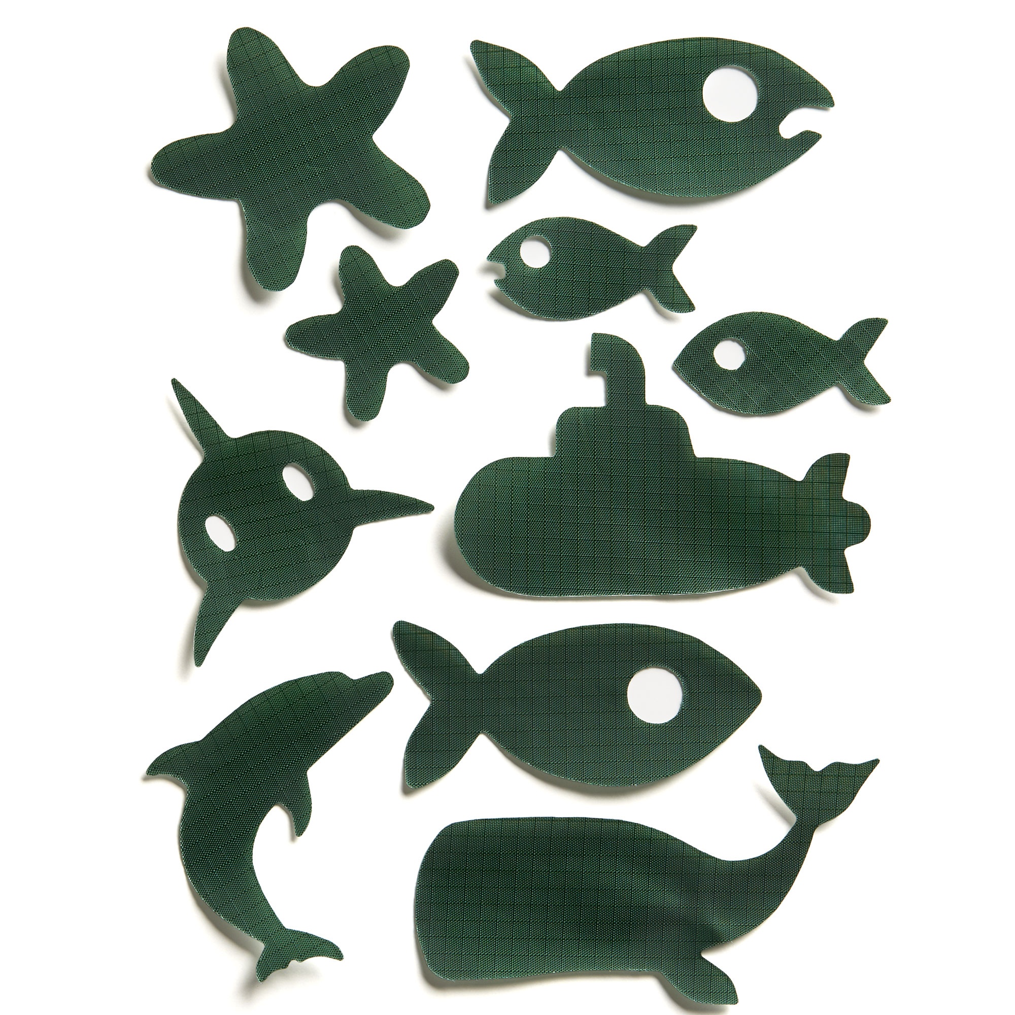 down jacket repair kit - sea - bottle green