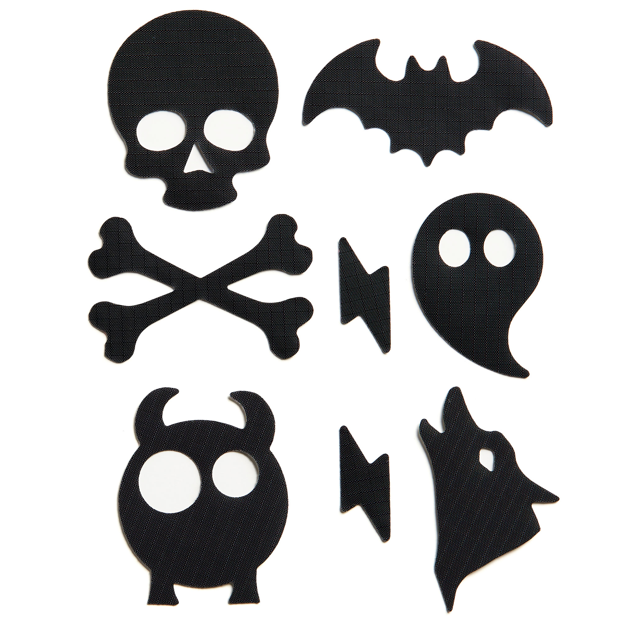 down jacket repair kit - spooky - black
