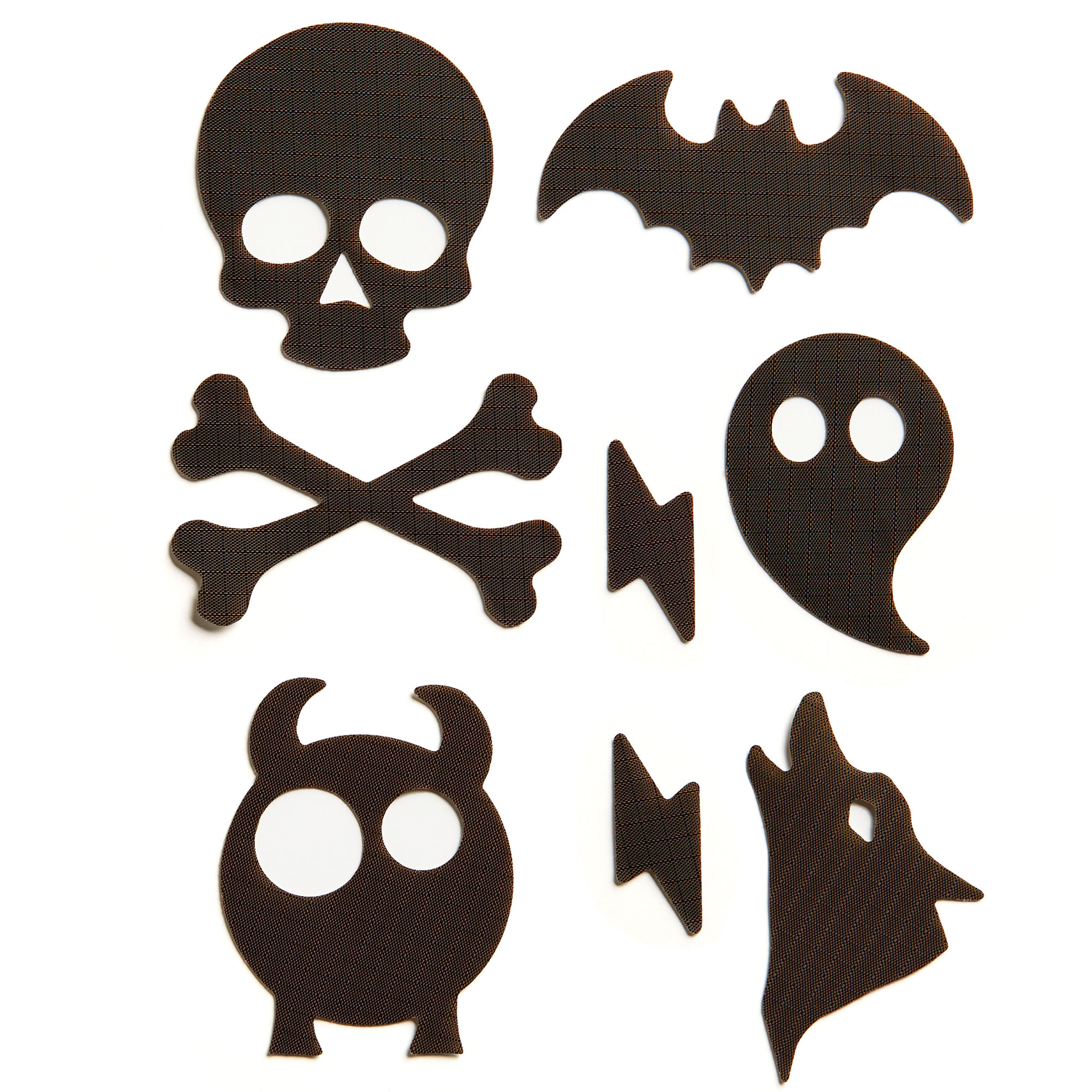 down jacket repair kit - spooky - dark brown