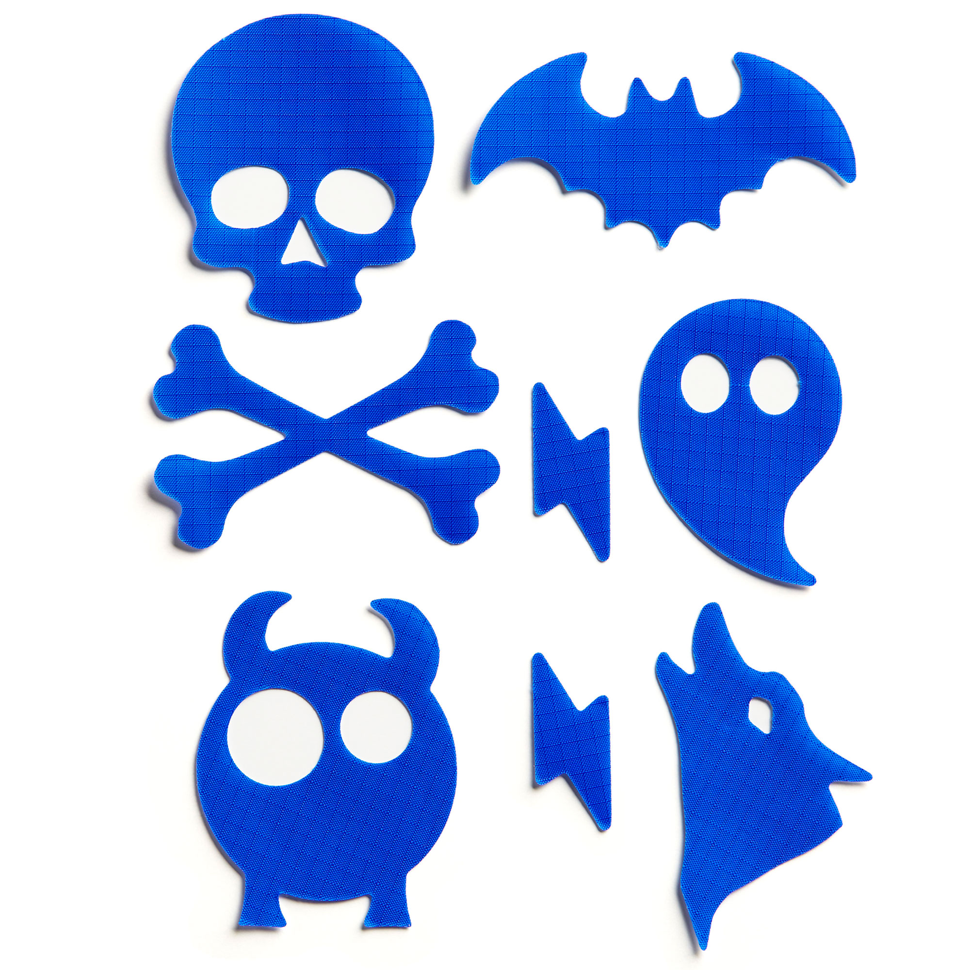 down jacket repair kit - spooky - royal blue
