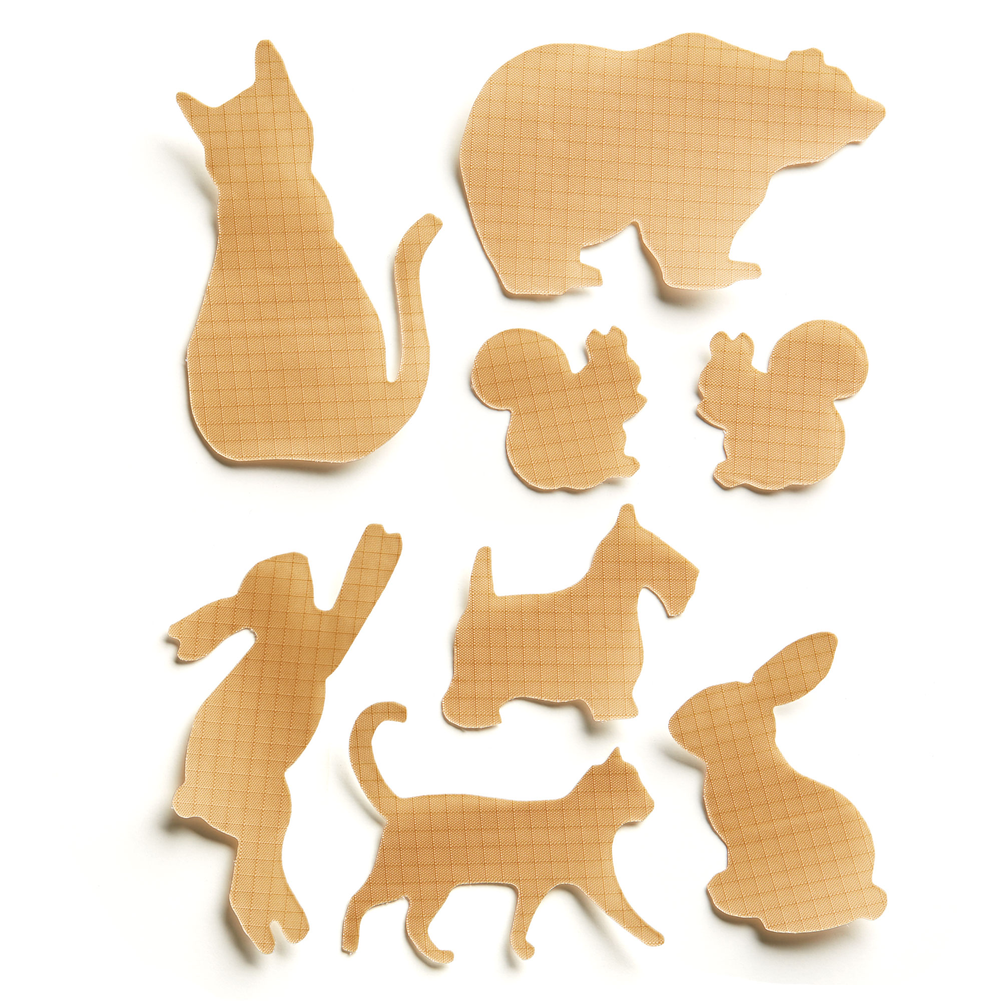 down jacket repair kit - animal - beige