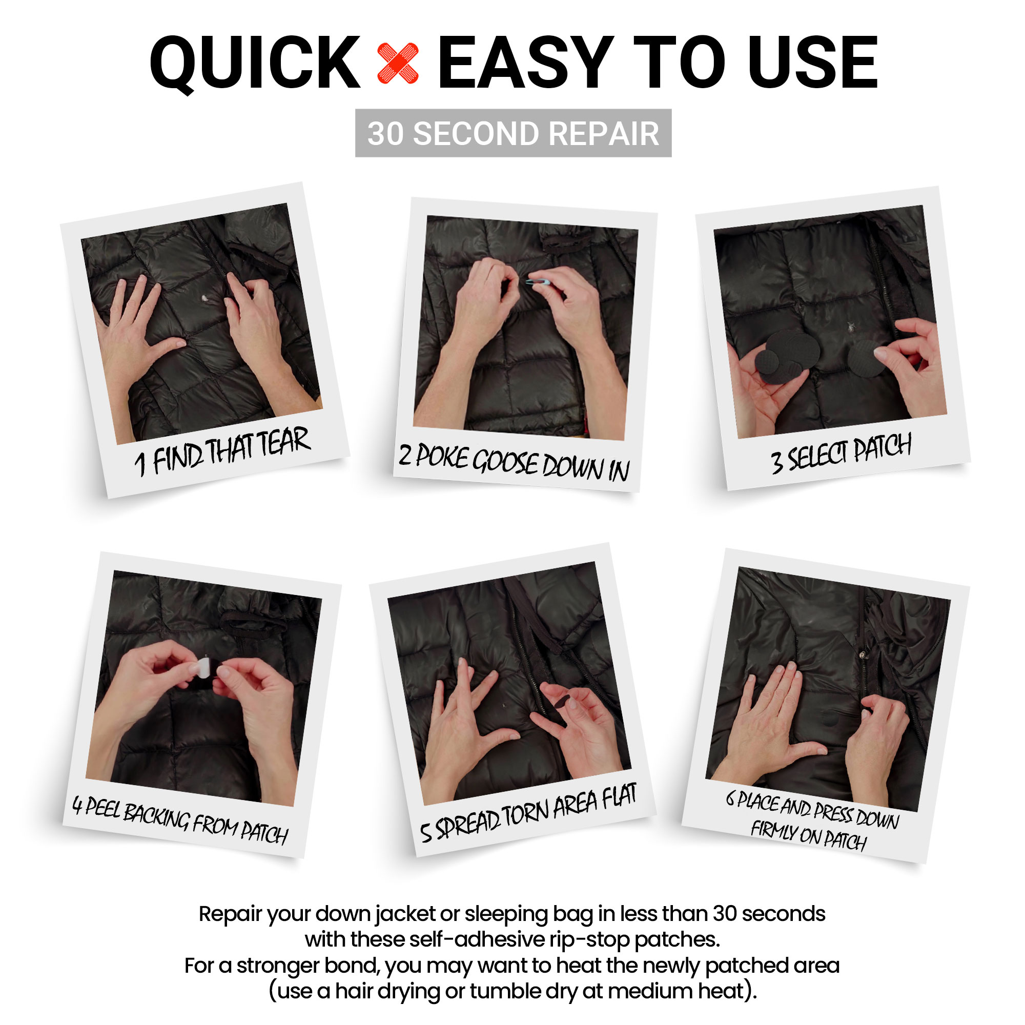 Down Jacket Repair Set - Special Edition Spring Field - Image 5